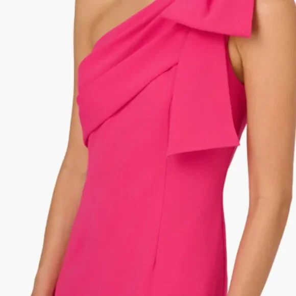 Adrianna Papell One-Shoulder Gown - Picture 2 of 2